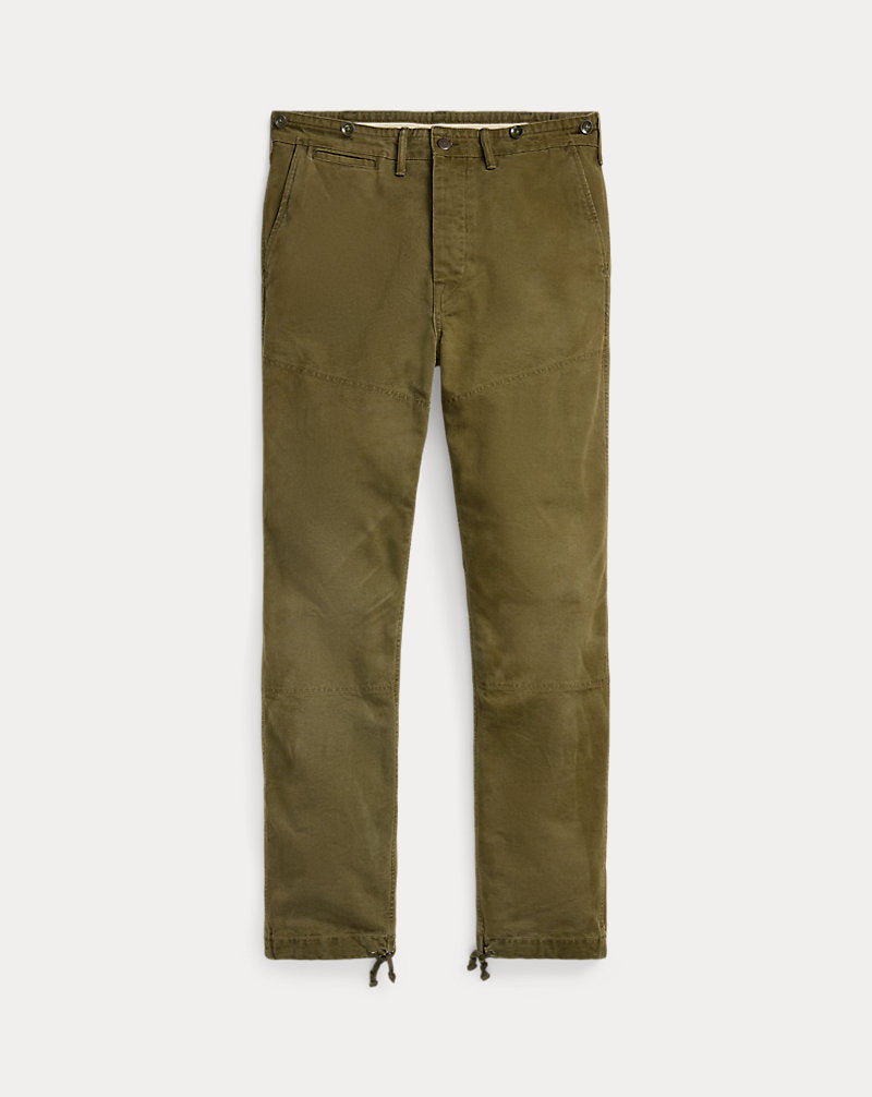 Engineer Fit Canvas Trouser Olive