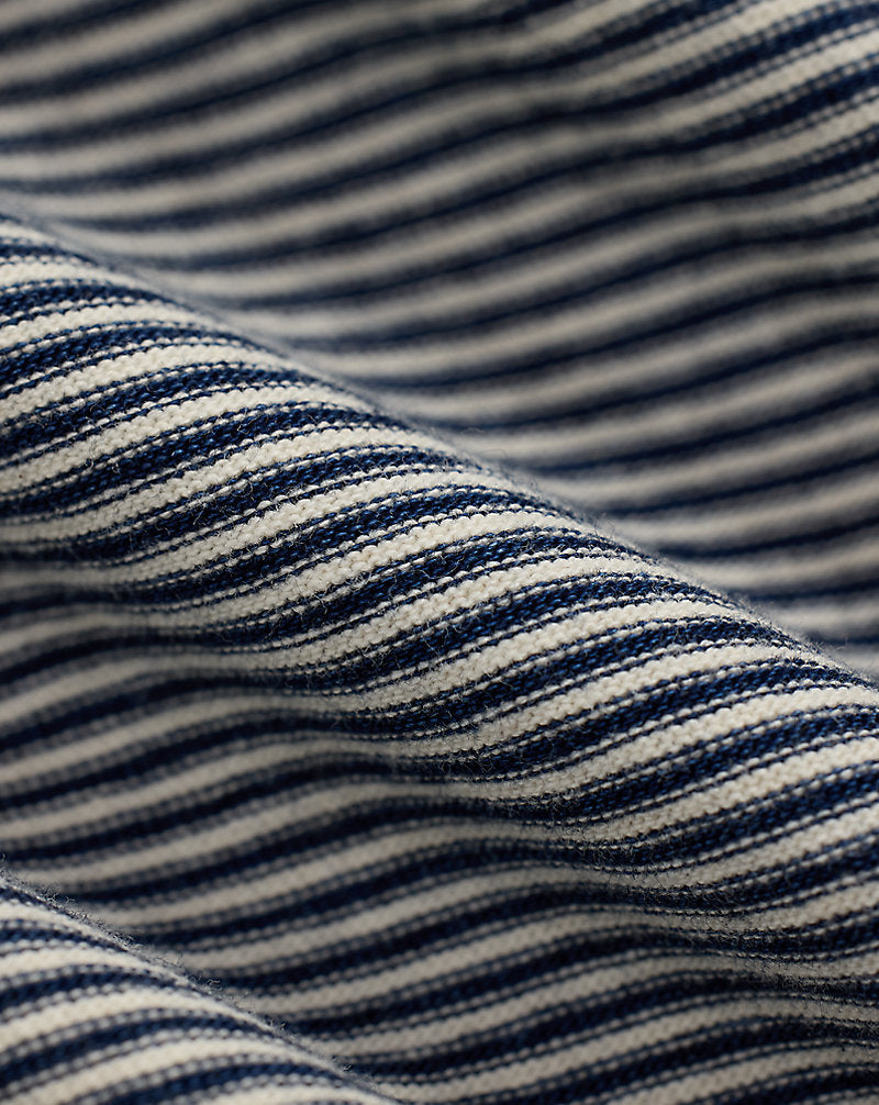 Striped Logo Jersey T-Shirt Indigo/Multi