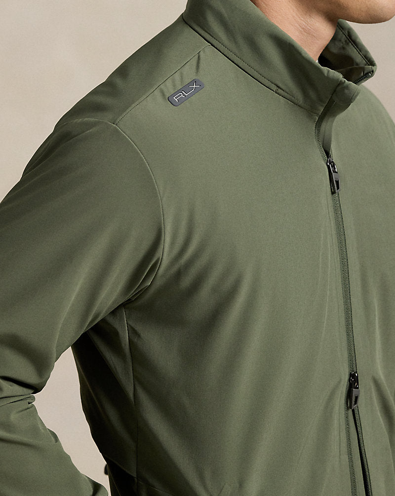 Performance Hooded Jacket Fossil Green