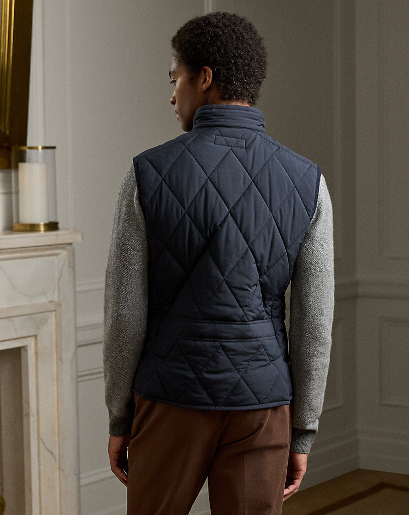 Carleton Quilted Down Gilet Classic Chairman Navy