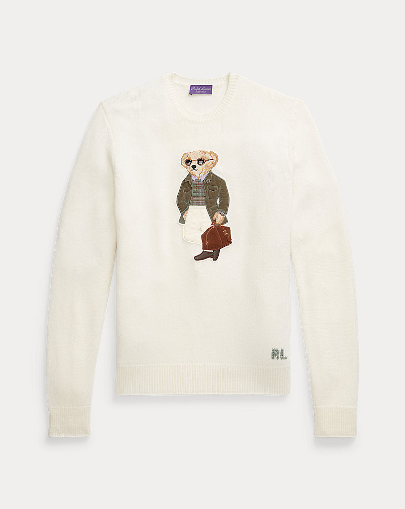 Polo Bear Cashmere Jumper Classic Cream