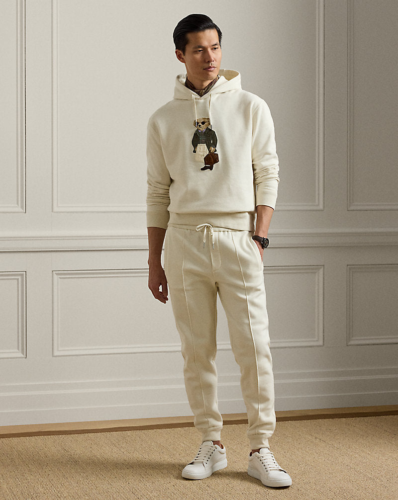 Polo Bear Fleece Hoodie Classic Cream