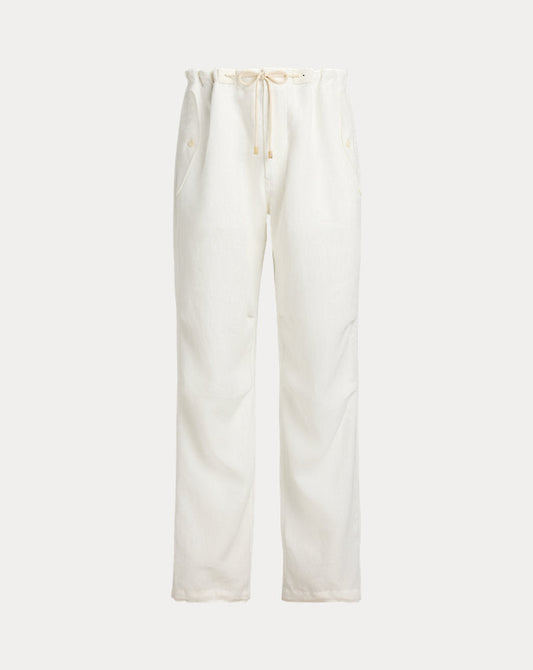 Hand-Tailored Linen Trouser Classic Cream